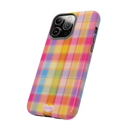 Rainbow Plaid Phone Case