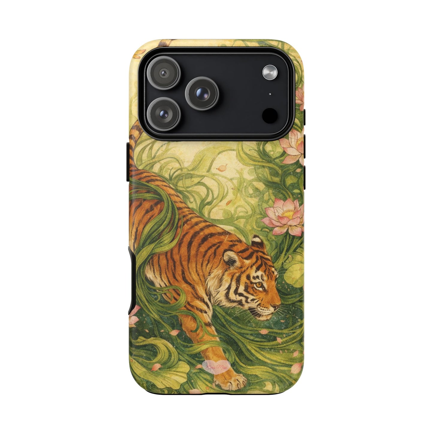 Tiger in Bloom Phone Case