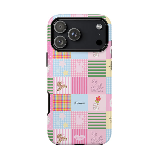 Cute patch phone case
