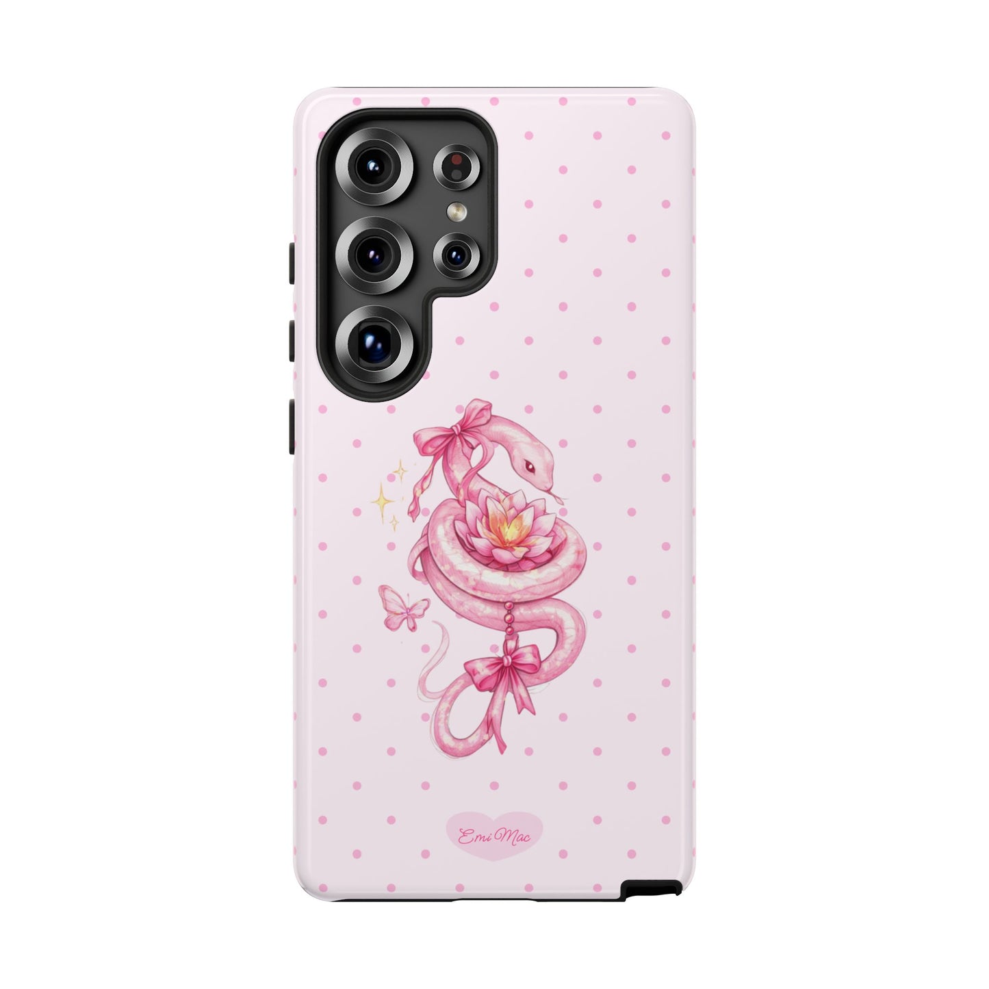 Blushing Serpent Phone Case