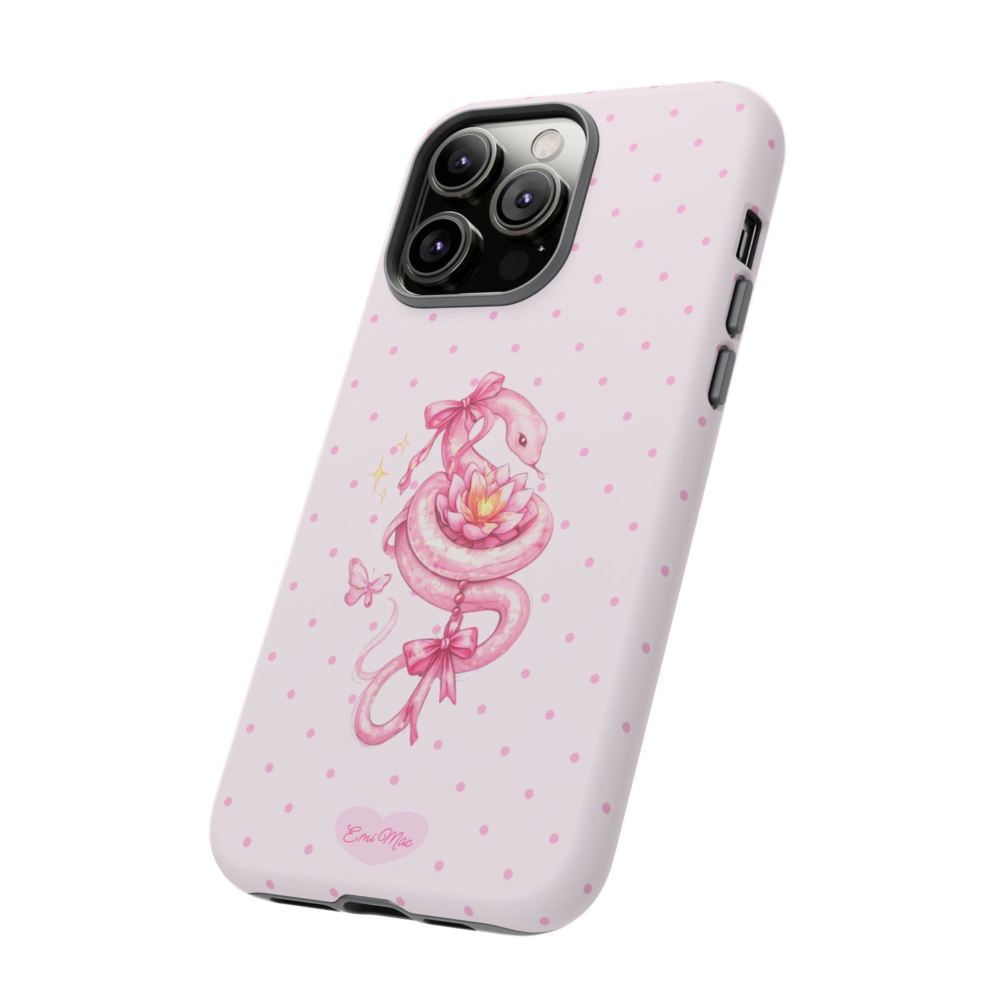 Blushing Serpent Phone Case