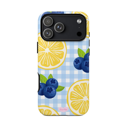 Blueberry Lemon Pie Phone Case