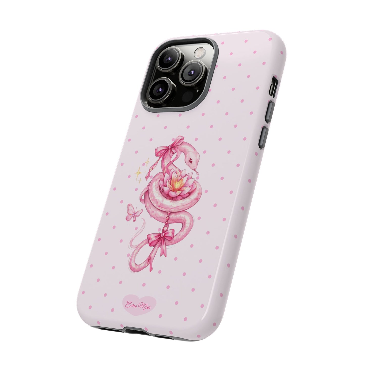Blushing Serpent Phone Case