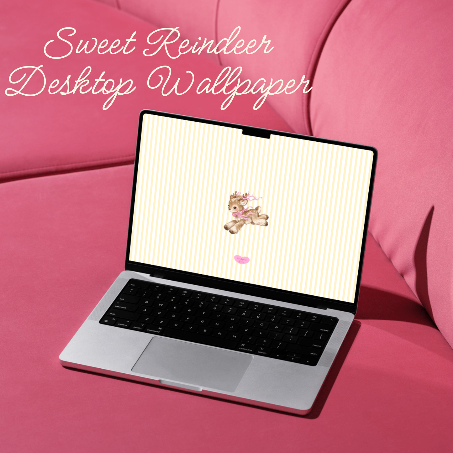 Sweet Reindeer Wallpaper
