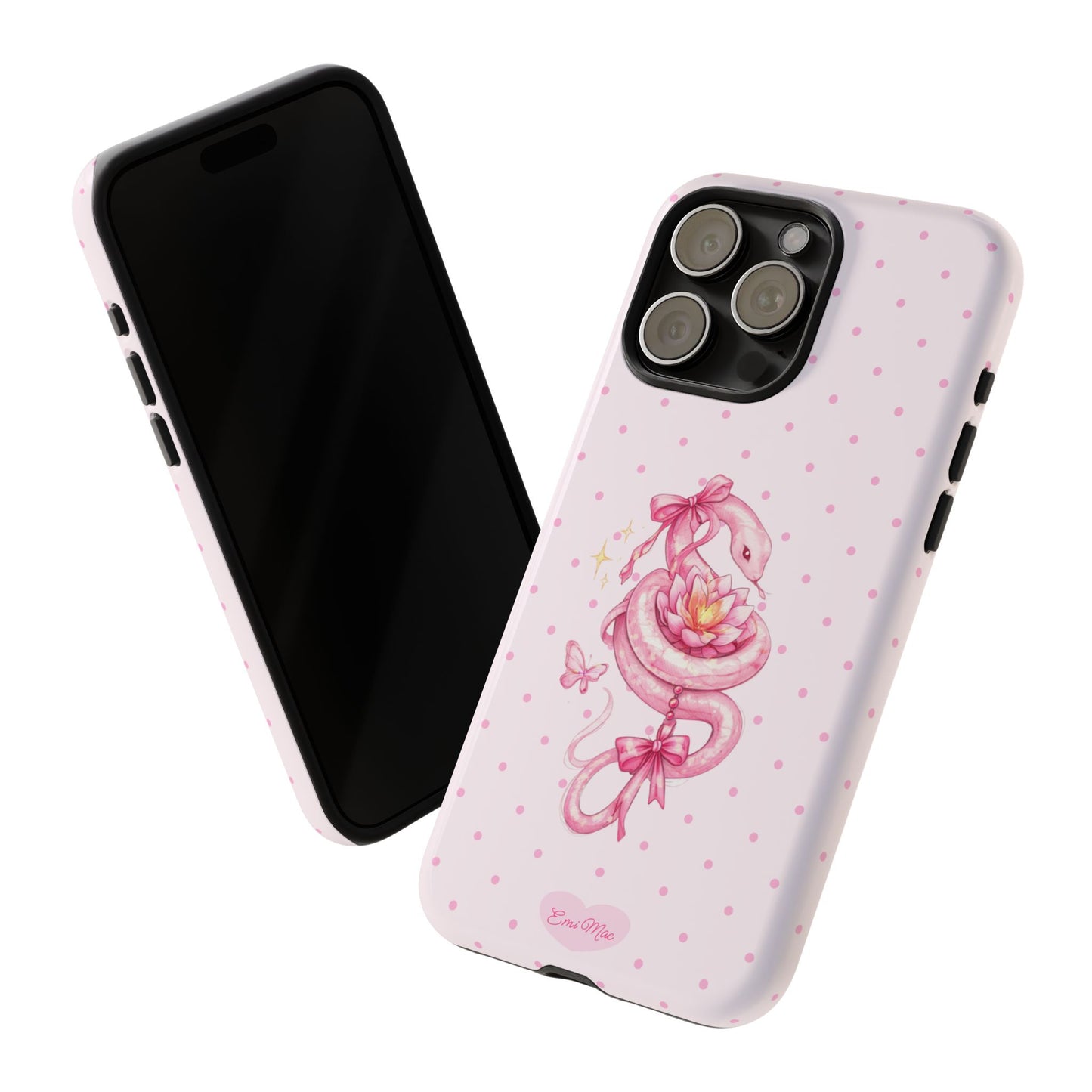 Blushing Serpent Phone Case