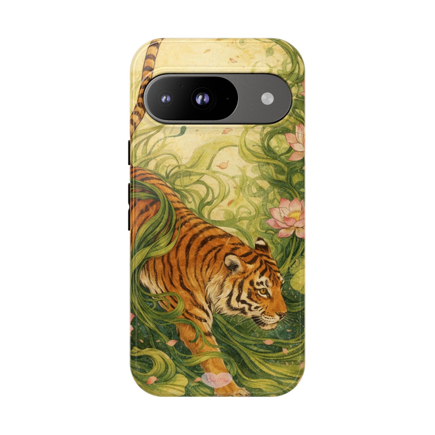 Tiger in Bloom Phone Case