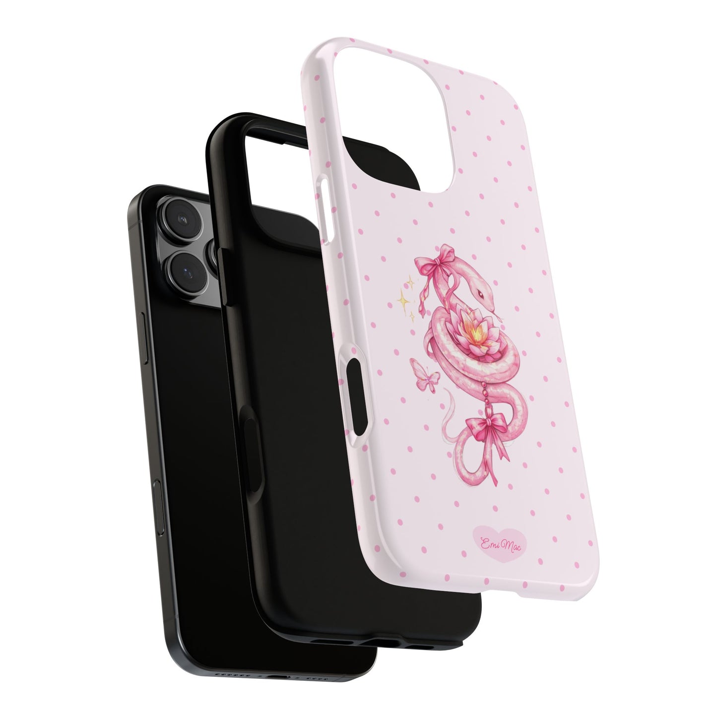 Blushing Serpent Phone Case