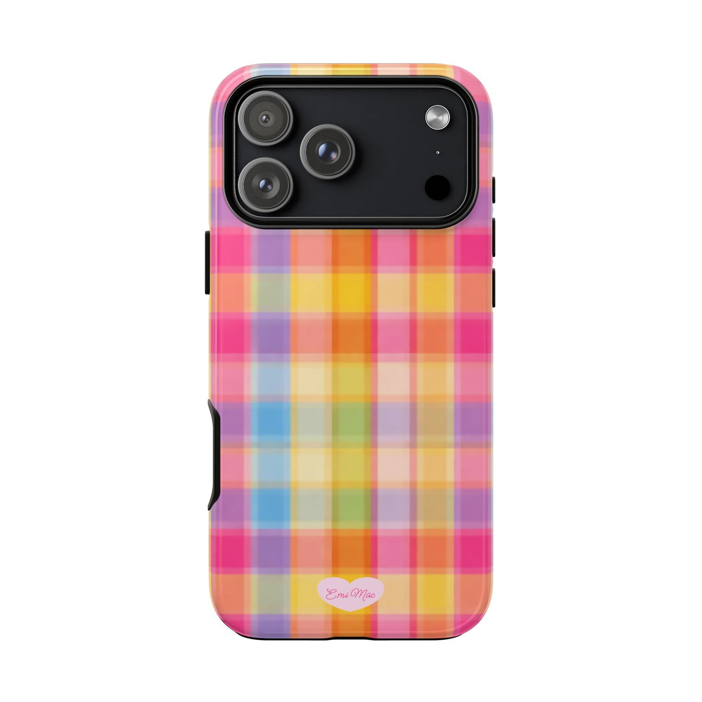 Rainbow Plaid Phone Case