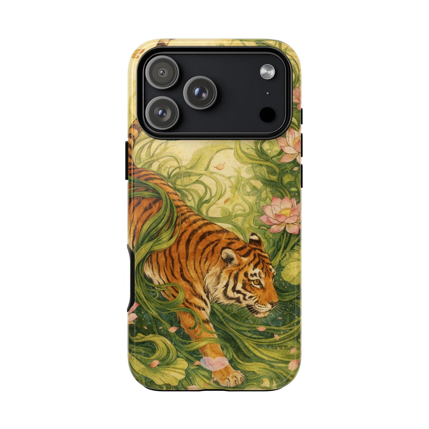 Tiger in Bloom Phone Case